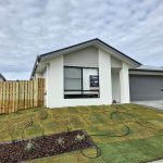 AMAZING BRAND NEW 4 BEDROOM HOME WITH OPEN KITCHEN LIVING AND SEPARATE FAMILY ROOM. AIR CON IN THE MASTER. ALL BEDROOMS VERY GOOD SIZE.